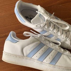 Adidas Superstars - Skyblue